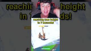 Reaxhing Max Height in 7 Seconds New Record