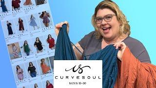 CurveSoul Plus-Size Haul for SPRING  to SUMMER 2024 ️FUN Fashion Haul  Sizes 12-30