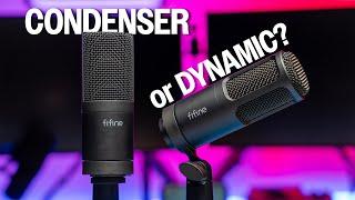 Fifine K669D & K669C Budget Microphones - Condenser or Dynamic?