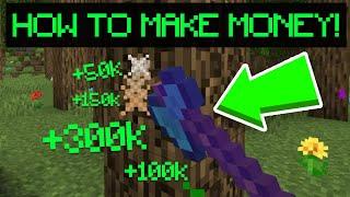 THE BEST WAY TO MAKE MONEY IN SKYBLOCK  AkumaMC Minecraft Skyblock #2