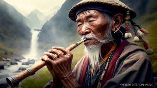 Tibetan Healing Flute • Eliminate Stress Anxiety and Calm the Mind • Stop Thinking Too Much