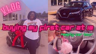 Buying my first CAR at 18 + car tour  Nissan 2023