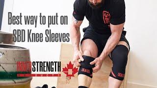 How to put on SBD Knee Sleeves