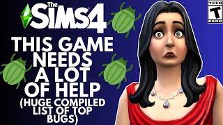 MEGA Bug List Sims 4 Live Mode