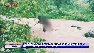 Viral Aksi Heroik Polisi di Warmare Manokwari Gendong Mayat Korban Kecelakaan - BIP 2003