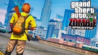 Зомби Апокалипсис в GTA 5 - ГОРОД. ОГРОМНАЯ ТОЛПА ЗОМБИ. ПОЛНАЯ ЖЕСТЬ.