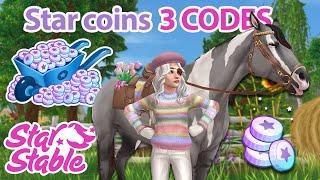 3 Codes Star coins SSO  Star Stable