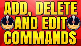 How to Add Delete and Edit StreamElements Commands as a Moderator