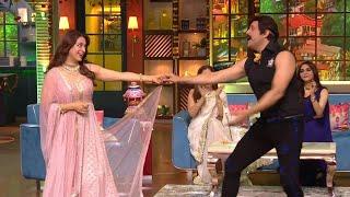 Juhi Chawla & Jackie Shroff नकली  Dance On  Mere Mehboob Mere Sanam  Song in Kapil Sharma show