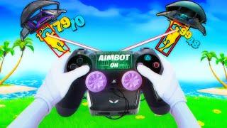 Trying The ULTIMATE *AIMBOT* Controller In Fortnite… Ft. Zen Aim Paddles + MORE