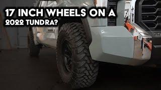 Will 17 Inch Wheels Fit on a 2022 Toyota Tundra? Lets Find Out with 35 Inch Tires