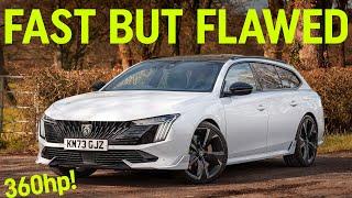 The GEEKIEST fast estate Peugeot 508 PSE review