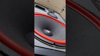 Beating On A Brew City Audio Reconed D9 Woofer