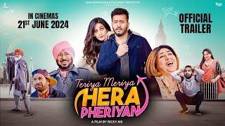 Teriya Meriya Hera Pheriyan Official Trailer Pukhraj Bhalla  Jaswinder Bhalla  Harby Sangha