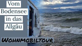 #166 Gibt es den Bodensee zweimal? Warum?  Wohnmobiltour vom Bodensee und Scheidegger Wasserfall.