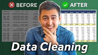 Master Data Cleaning Essentials on Excel in Just 10 Minutes
