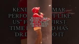 INSANE #kendricklamar #kenandfriends #thepopout #notlikeus #amazon #diss #drake #live #drdre #shorts