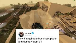 Elon Musk bought piano
