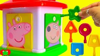 Peppa Pig and Friends Learn Colors with Lock and Key