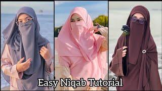 New Niqab Tutorial 2024। Easiest Way To Niqab Tutorial । New Hijab Style ।