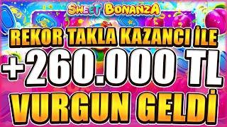 Slot Oyunları  Sweet Bonanza  260.000 TL REKOR VURGUN  #slot #casino #slotoyunları #sweetbonanza