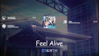 R3BIRTH - Feel Alive - Line Distribution & Color Coded Lyrics