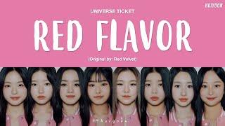 LYRICS가사 Universe Ticket - 빨간맛 Red Flavor Original by Red Velvet • huiyoon