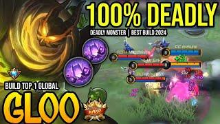 GLOO BEST BUILD 2024  BUILD TOP GLOBAL GLOO GAMEPLAY  MOBILE LEGENDS