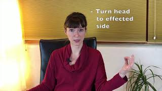 Swallowing Exercises and Postures dysphagia treatment