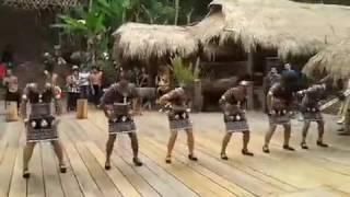 Dance of wa people. Krax klieh pui cu wa.