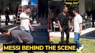 MESSI sharing funny moments behind the scenes during the promotion of Bad Boys 4  Football News