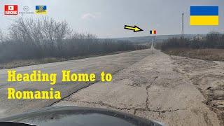 Home to Romania  1400km drive    18 hours  #UKRAINE  #ROMANIA   