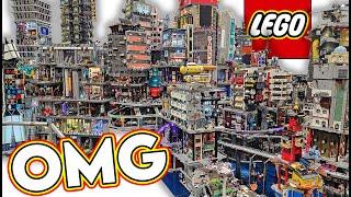 This LEGO City is HUGE My Last Day at Brickworld VLOG