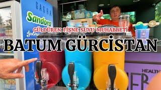 GÜRCÜ ESNAFLA GÜLÜMSETEN FİŞNE SUYU MUHABBETİ - ხილის წვენის საუბარი ქართველ ვაჭრებთან