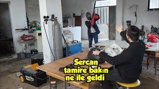 Böyle tamire gelinir mı hiç elektrikli testere tamiri