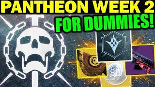 Destiny 2 PANTHEON WEEK 2 RAID FOR DUMMIES - Complete Guide & Walkthrough