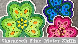 Shamrock Fine Motor Skills Printed and Digital