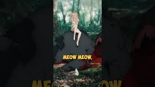 Power Meets Meowy  Chainsaw Man in a Nutshell #shorts