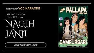 Nagih Janji - Lilin Herlina Ft Agung Juanda - New Pallapa  Video & Audio versi VCD Karaoke