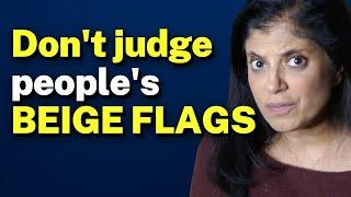 Dont judge peoples BEIGE FLAGS