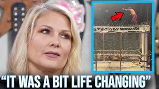 Beth Phoenix Reacts To Edge Jumping Off Of A Cage