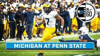 Michigan at Penn State  Nov. 11 2023  B1G Football in 60