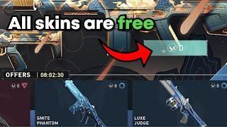 How to get free skins in Valorant Tutorial on Valorant PBE