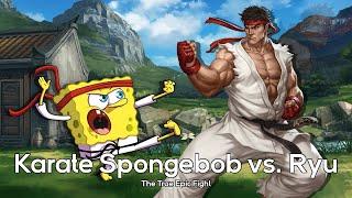 M.U.G.E.N Battle Classic Karate SpongeBob vs. The Street Fighter Ryu