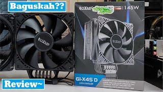 Review PCCooler GI-X4S-D Full Black Tampil Elegan