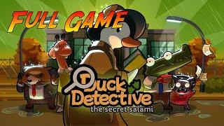 Duck Detective The Secret Salami  Complete Gameplay Walkthrough - Full Game  No Commentary