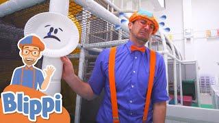 Learning Emotions With Blippi at an Indoor Play Place For Kids  Educational Videos For Kids