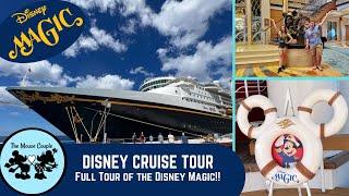 Disney Magic Full Ship Tour Disney Cruise Line  February 2023