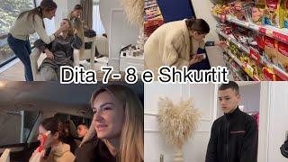 Dita 7-8 e Shkurtit Eli me ben make-up per ku?Sherri qe beri VlogDezi Lami