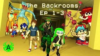 The Backrooms But Everyone Is In It Compilation EP 1-3